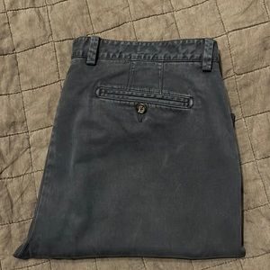 Johnston and Murphy navy washed chinos 34x32